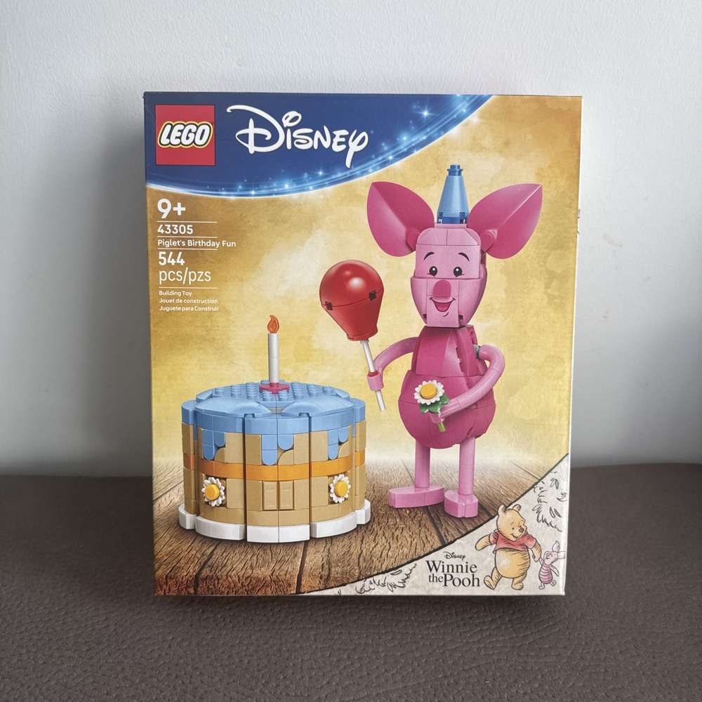 LEGO 43305 Disney Winnie The Pooh Piglet's BIrthday Fun 544pcs New